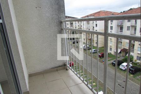 Varanda da Sala de apartamento para alugar com 2 quartos, 50m² em Campo Grande, Rio de Janeiro