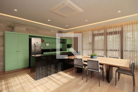 Studio à venda com 25m², 0 quarto e sem vagaEspaço Gourmet