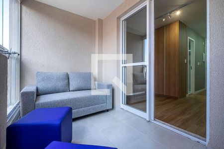 Studio - Varanda de apartamento para alugar com 1 quarto, 38m² em Pinheiros, São Paulo