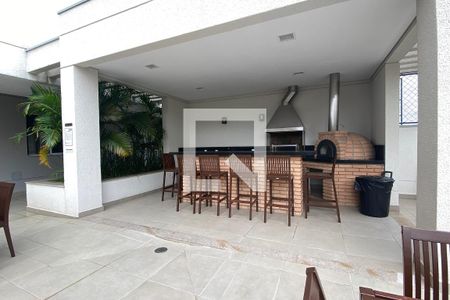 Apartamento à venda com 46m², 1 quarto e 1 vagaChurrasqueira