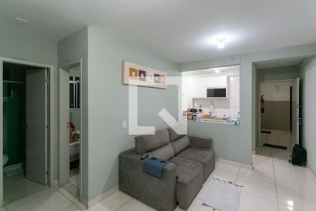 Sala de apartamento para alugar com 2 quartos, 56m² em Graça, Belo Horizonte