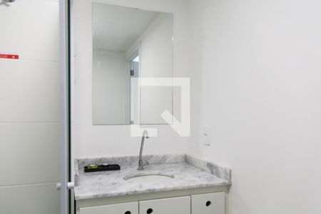 Studio para alugar com 27m², 1 quarto e sem vaga Studio para alugar com 27m², 1 quarto e sem vagaBanheiro