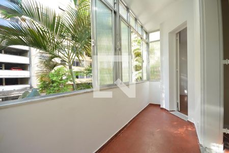 Varanda da Sala e do quarto de apartamento para alugar com 2 quartos, 105m² em Centro, Rio de Janeiro