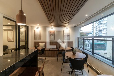 Studio para alugar com 42m², 1 quarto e sem vaga Studio para alugar com 42m², 1 quarto e sem vagaÁrea Gourmet