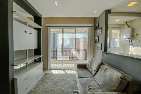 Sala de apartamento para alugar com 1 quarto, 41m² em Vila Regente Feijó, São Paulo