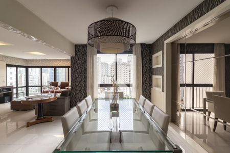 Sala de apartamento para alugar com 3 quartos, 187m² em Moema, São Paulo