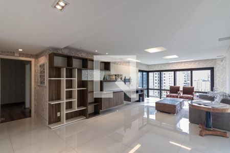 Sala de apartamento para alugar com 3 quartos, 187m² em Moema, São Paulo