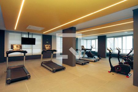 Studio à venda com 40m², 1 quarto e sem vagaAcademia