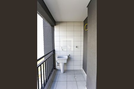 Varanda / Área de serviço de kitnet/studio para alugar com 1 quarto, 32m² em Parque Reboucas, São Paulo
