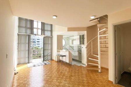 Sala de apartamento à venda com 1 quarto, 68m² em A Industrial, Barueri