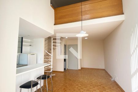 Sala de apartamento à venda com 1 quarto, 68m² em A Industrial, Barueri