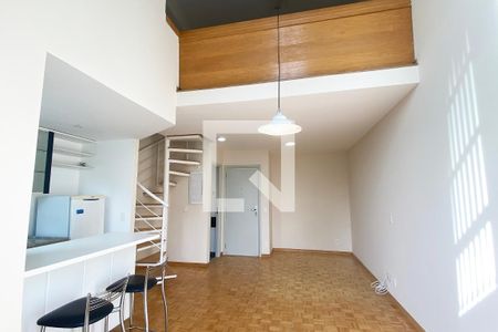 Sala de apartamento à venda com 1 quarto, 68m² em A Industrial, Barueri
