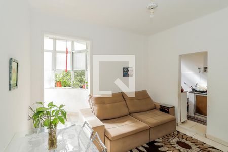 Sala de apartamento à venda com 1 quarto, 65m² em Copacabana, Rio de Janeiro