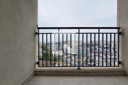 Sacada da Sala de apartamento para alugar com 2 quartos, 54m² em Jardim Olavo Bilac, São Bernardo do Campo