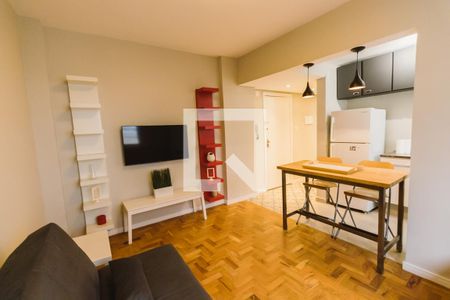 Sala de apartamento para alugar com 1 quarto, 50m² em Jardim Paulista, São Paulo