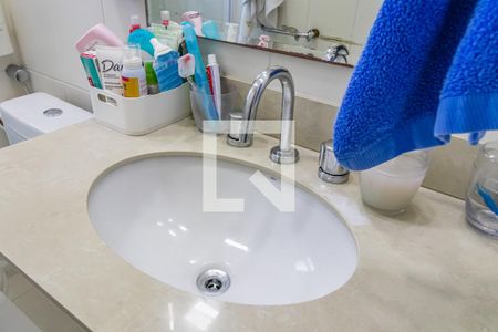 Apartamento à venda com 96m², 3 quartos e 2 vagasDetalhe do Banheiro Social