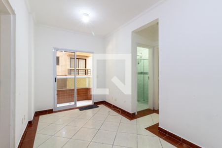 Sala de apartamento para alugar com 1 quarto, 46m² em Guilhermina, Praia Grande