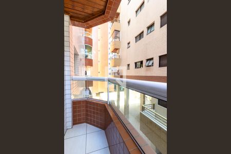 Varanda de apartamento para alugar com 1 quarto, 46m² em Guilhermina, Praia Grande