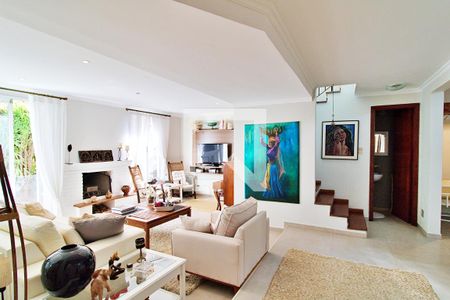 Sala de casa de condomínio à venda com 5 quartos, 210m² em Jardim Ampliação, São Paulo