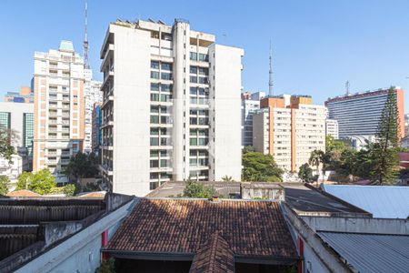 Vista do Quarto de apartamento para alugar com 2 quartos, 55m² em Bela Vista, São Paulo