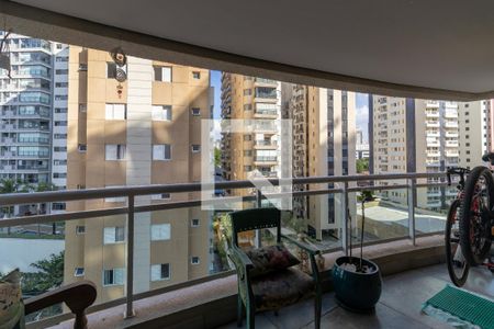 Varanda  de apartamento à venda com 3 quartos, 87m² em Vila Olímpia, São Paulo