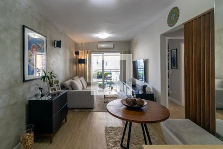 Sala de apartamento à venda com 3 quartos, 87m² em Vila Olímpia, São Paulo