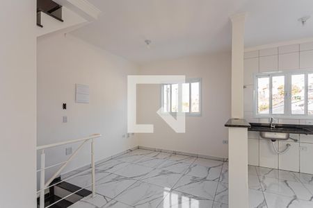 Sala de casa à venda com 2 quartos, 81m² em Vila Helena, Santo André