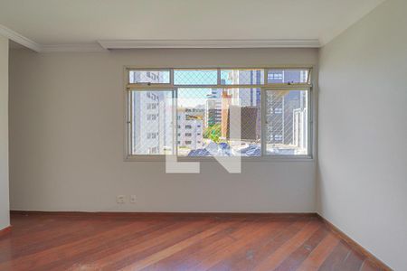 Sala de apartamento à venda com 3 quartos, 90m² em Sion, Belo Horizonte