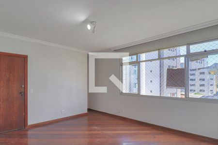 Sala de apartamento à venda com 3 quartos, 90m² em Sion, Belo Horizonte