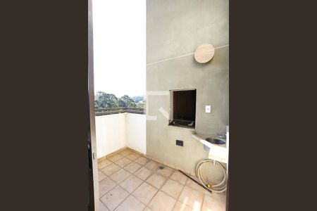 Varanda  de apartamento à venda com 1 quarto, 77m² em Paraíso do Morumbi, São Paulo