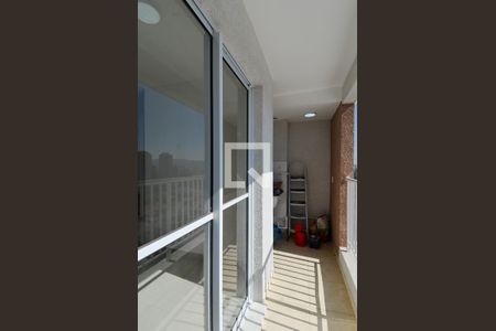Varanda da Sala de apartamento para alugar com 2 quartos, 43m² em Vila São João, Guarulhos