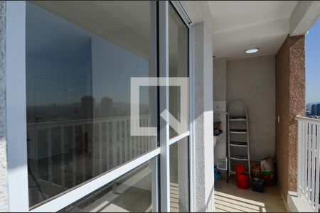 Varanda da Sala de apartamento para alugar com 2 quartos, 43m² em Vila São João, Guarulhos