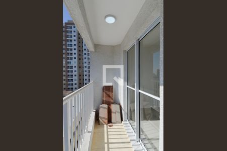 Varanda da Sala de apartamento para alugar com 2 quartos, 43m² em Vila São João, Guarulhos