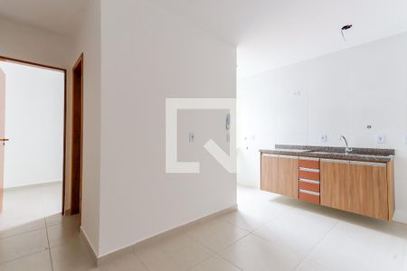 Sala e Cozinha de apartamento para alugar com 1 quarto, 25m² em Vila Constança, São Paulo