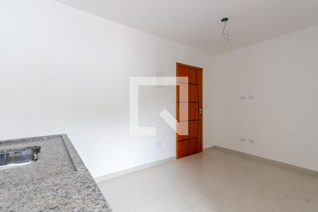 Sala e Cozinha de apartamento para alugar com 1 quarto, 25m² em Vila Constança, São Paulo