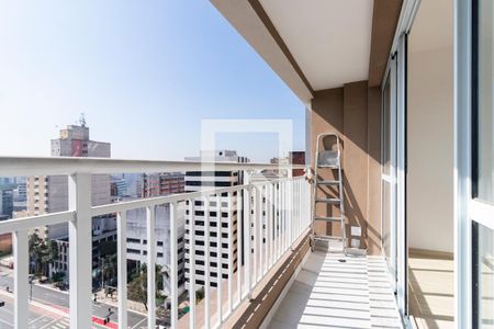 Studio para alugar com 26m², 1 quarto e sem vagaVaranda