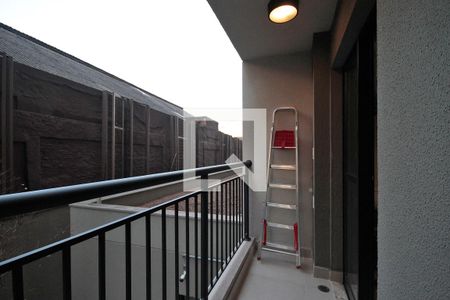 Varanda de kitnet/studio para alugar com 1 quarto, 22m² em Centro, São Paulo