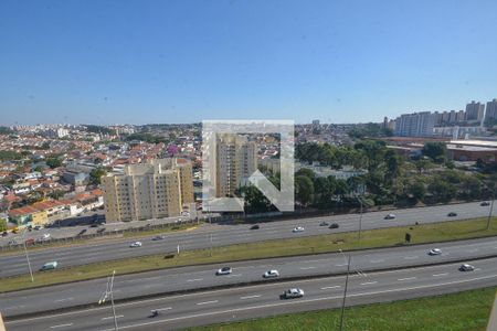 Vista Sala/Cozinha de apartamento para alugar com 2 quartos, 33m² em Parque Fongaro, São Paulo