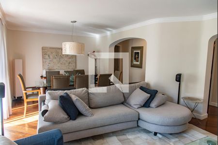 Sala de apartamento à venda com 3 quartos, 142m² em Indianópolis, São Paulo