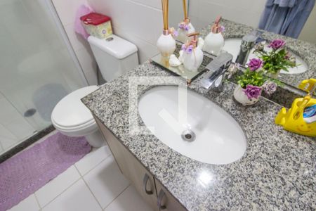 Apartamento à venda com 105m², 3 quartos e 2 vagasDetalhe do banheiro