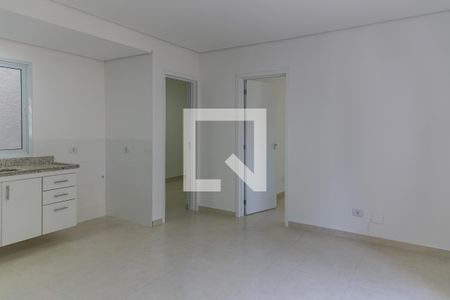 Sala e Cozinha   de apartamento para alugar com 2 quartos, 45m² em Vila Mazzei, São Paulo