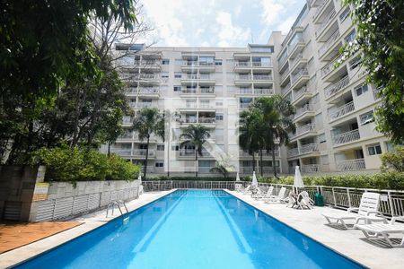 Apartamento à venda com 39m², 1 quarto e 1 vagaFachada/Piscina