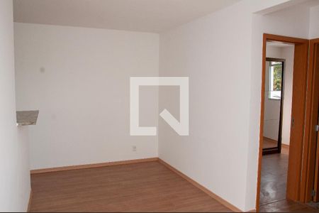 Sala de apartamento para alugar com 2 quartos, 44m² em Cabral, Contagem