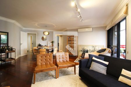 Sala de apartamento para alugar com 4 quartos, 142m² em Itaim Bibi, São Paulo