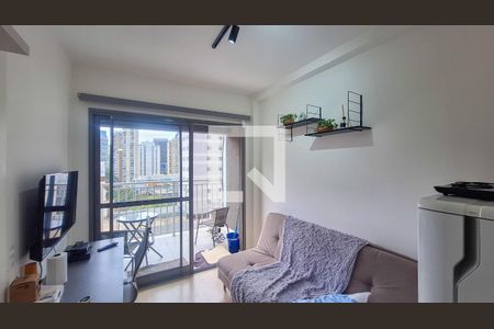 Sala de apartamento para alugar com 1 quarto, 30m² em Vila Nova Conceição, São Paulo