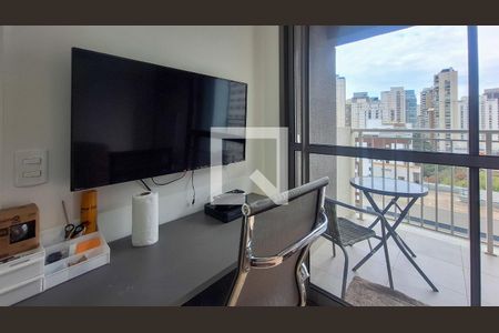 Sala de apartamento para alugar com 1 quarto, 30m² em Vila Nova Conceição, São Paulo