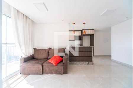 Sala de apartamento para alugar com 2 quartos, 49m² em Vila Eldízia, Santo André