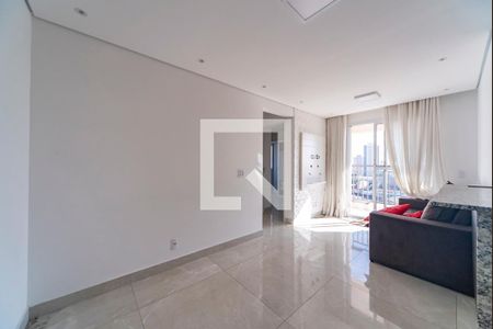 Sala de apartamento para alugar com 2 quartos, 49m² em Vila Eldízia, Santo André