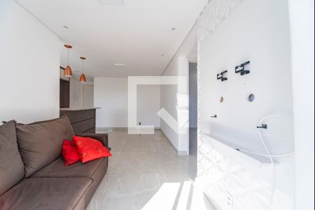 Sala de apartamento para alugar com 2 quartos, 49m² em Vila Eldízia, Santo André