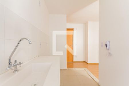 Cozinha de apartamento para alugar com 2 quartos, 43m² em Parque São Vicente, Mauá